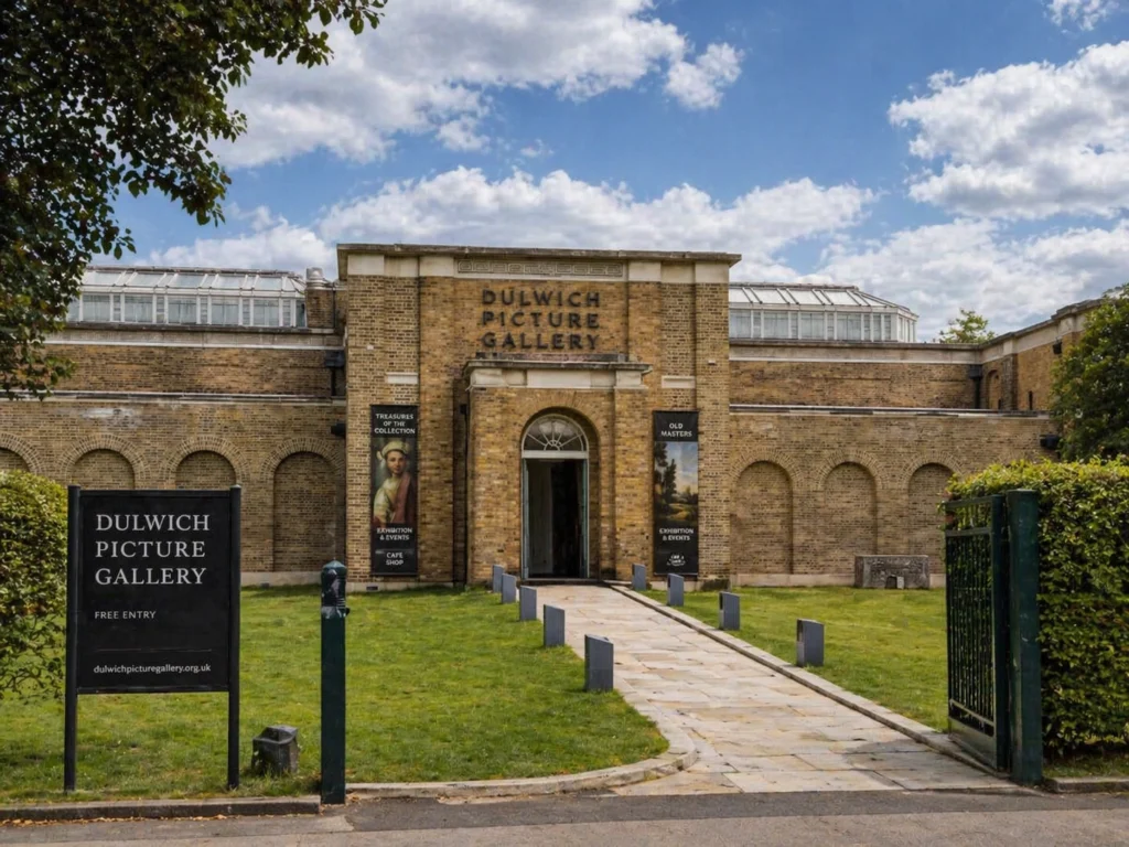 Dulwich Picture Gallery exterior in London for private museum tours and guided art visits
