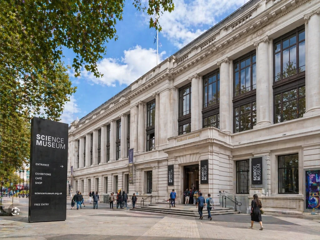 Science Museum exterior in London for private museum tours and guided family visits